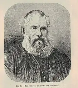 An image of Patriarch Andon Bedros IX Hassoun