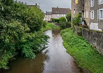 The Anguison river in Corbigny