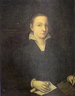 Sofonisba Anguissola age 18, c.1550