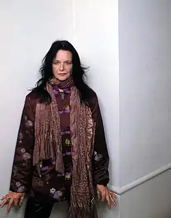 Anne Waldman, 2011. Photograph by Greg Fuchs for "The Iovis Trilogy," Coffee House Books, 2011.