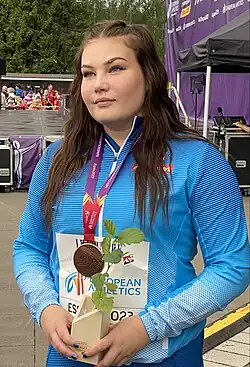 Anni-Linnea Alanen U23 Espoo 2023