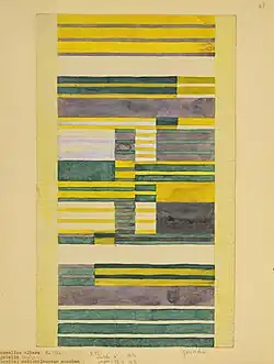 Anni Albers, Design for Wall Hanging, 1925