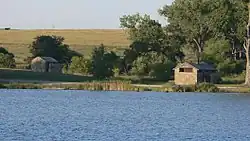 Antelope Lake Park buildings in Graham County, Kansas