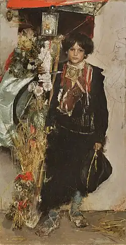 Standard Bearer of the Harvest Festival, c. 1884