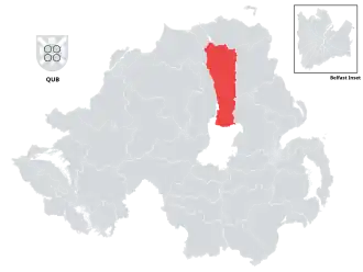 Antrim Bannside Constituency 1929-1969