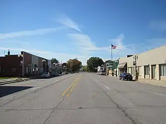 Street scene in Aplington