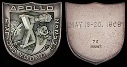 Image 87Robbins medallion of Apollo 10, by the Robbins Company (from Wikipedia:Featured pictures/Artwork/Others)