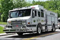 Engine 236, a 2010 Pierce Velocity PUC 1500/1000