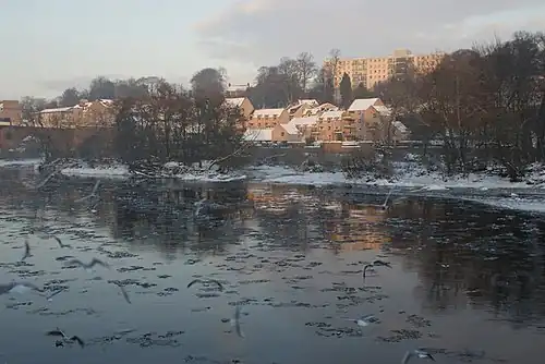 Arcoss the chilly river - geograph.org.uk - 1658166.jpg