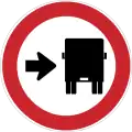 Trucks must keep right
