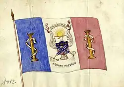 Flag 18: Marte Nostro / Regnant Populus Eagle Flag