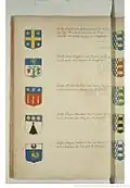 Armorial général 1696, some of which are Bourgeois arms.