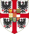 Gonzaga (Argent a chief gules) of Montferrat