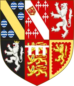 Arms of Lord Mowbray, Segrave & Stourton