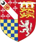 Arms of William Howard, 1st Viscount Stafford