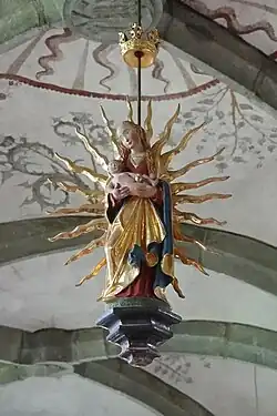 Late Gothic double Madonna in the Kreuzkapelle