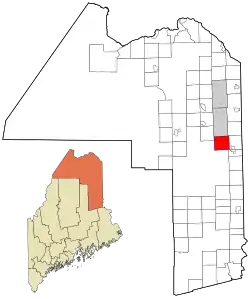 Location of Westfield, Maine
