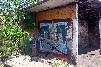 Soviet-era bus stop