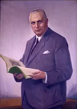 Ritratto del conte Stefano Jacini, 1953