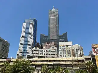 85 Sky Tower dominating Kaohsiung's skyline