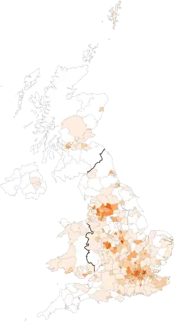 Asian/Asian British: Total (6.92%)