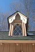 Athenwood detail of dormer window