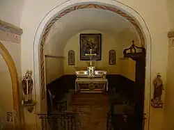 The Altar with the painting of The Assumption