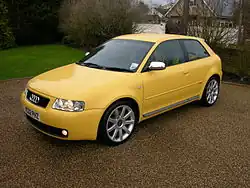 Audi S3 front view (8L; facelift)