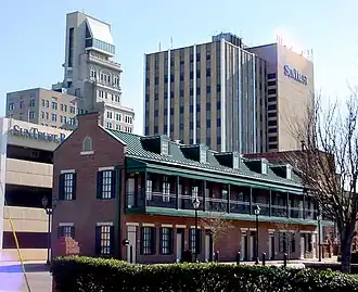 Downtown Augusta on Broad Street The Aiken County Courthouse in Downtown Aiken