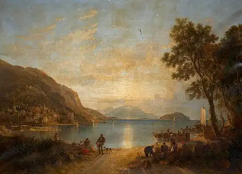 On an Italian Lake, 1835
