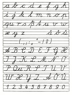 Teaching script of the GDR from 1958