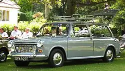 Austin 1100 Mk.I Countryman (three-door estate ) 1967. A red 1100 Countryman was immortalised in the Fawlty Towers episode &quot;Gourmet Night&quot;