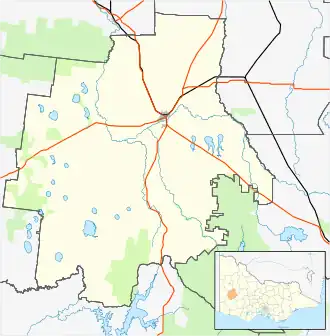 Natimuk is located in Rural City of Horsham
