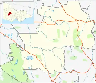 Marnoo is located in Shire of Northern Grampians