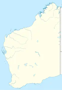 Daisy Bates (author) is located in Western Australia