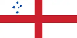 English Australian heritage flag