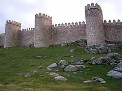 City wall of Ávila
