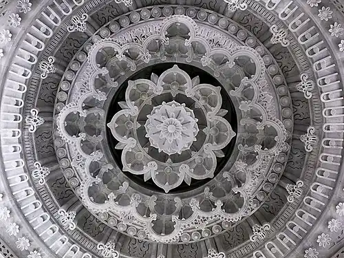 Mandir interior dome