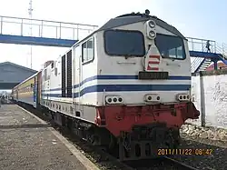 BB301 17 with local train at Padalarang in 2011