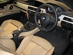 E92 M3 interior