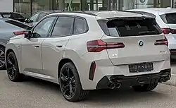 X3 M50 rear view