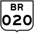 BR-020 shield}}