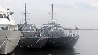 BRP Liberato Picar and BRP Heracleo Alano at Pier 13