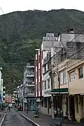 Baños de Agua Santa street