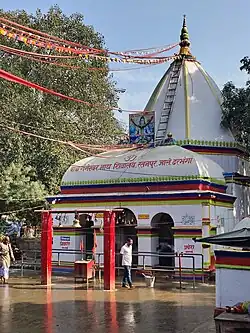 Baba Gangeshwarnath Temple which come under Baba Gangeshwarnath Tirth Chetra in Ratanpur Abhiman