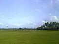 Dirt runway of the Sorsogon Community Airport (RPLZ) located in Brgy. San Roque of Bacon district.