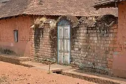 Side entrance of the Palace