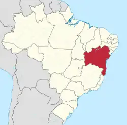 Location in Brazil