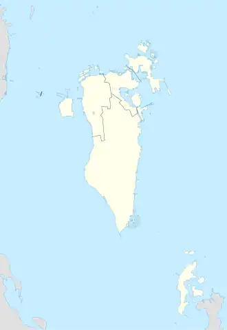 Riffa is located in Bahrain