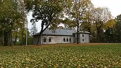 Former manorial buildings in Balbieriškis, (destroyed)